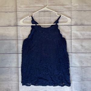 NWOT Fortune + Ivy lace tank